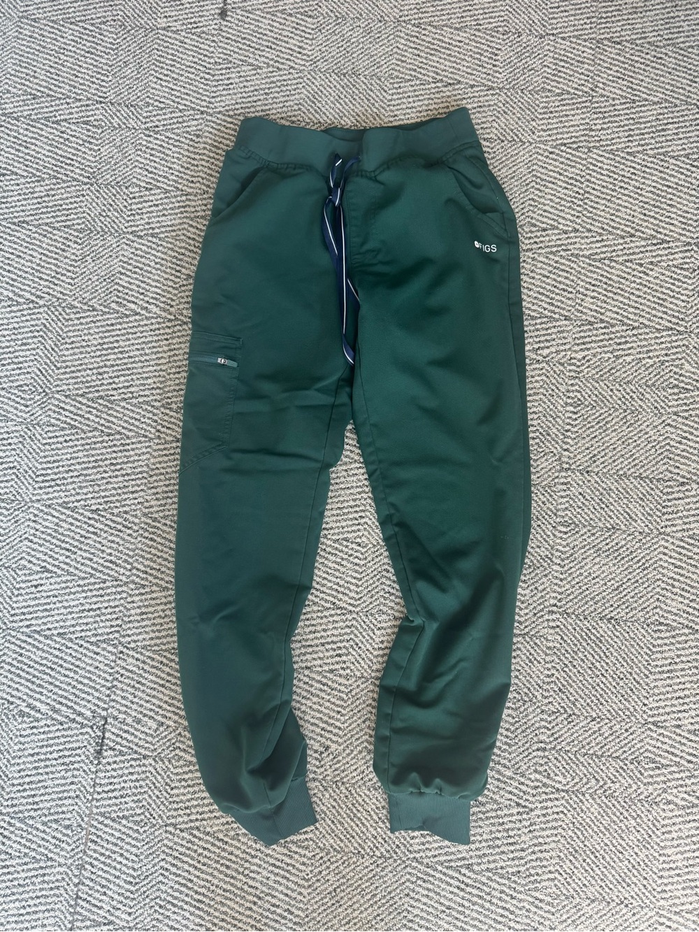 Figs Forest Green Jogger Scrub Pant Size XS - Picture 2 of 8